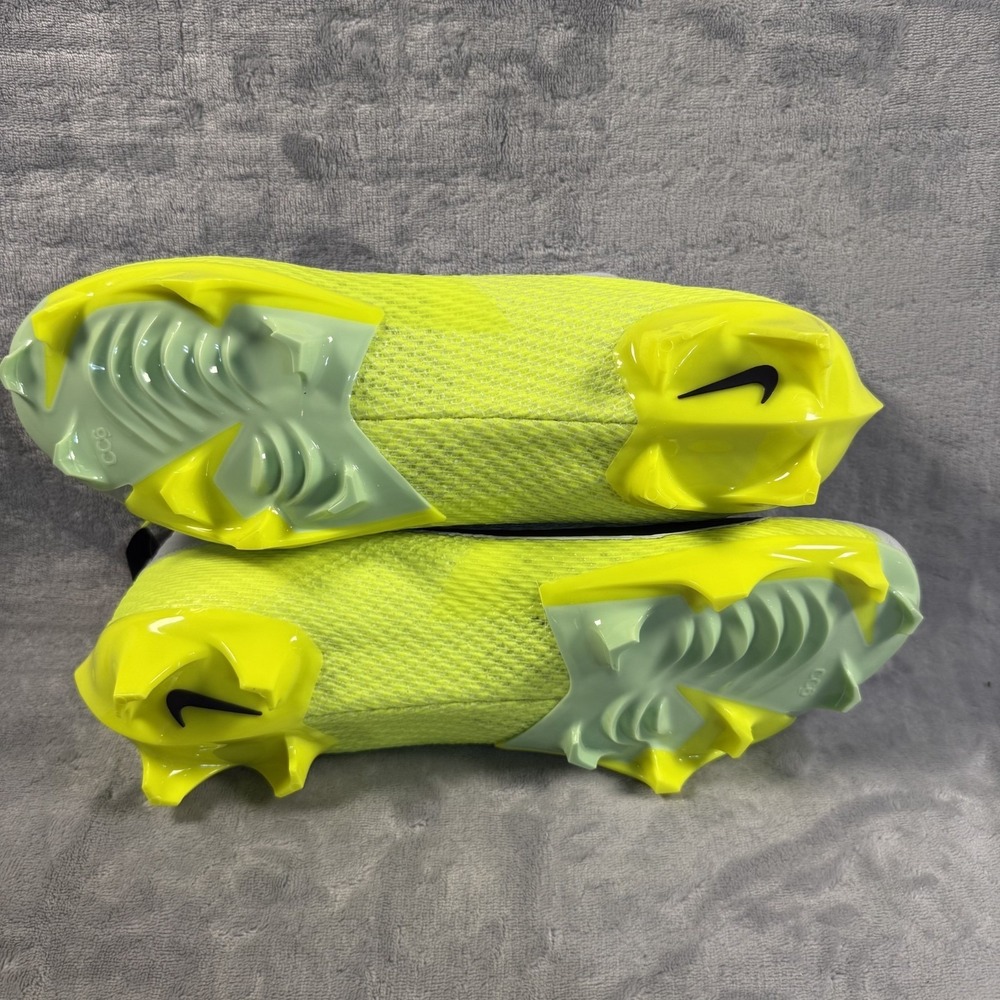 Nike Mens size 13 Vapor Edge Speed 360 2 football Cleats Grey Blk Volt - Picture 6 of 6